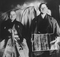 Sokaku Takeda and Takuma Hisa